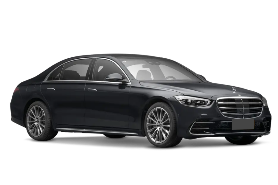 Black First Class Sedan